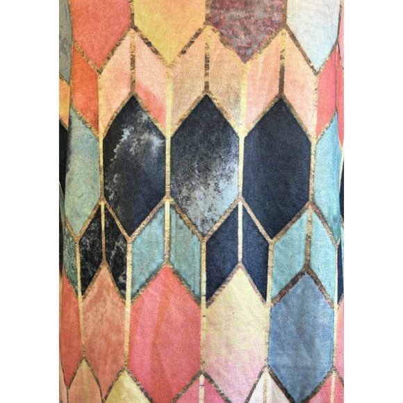 MissLook Stained Glass Design Womens Shirt Size Small - Picture 5 of 5